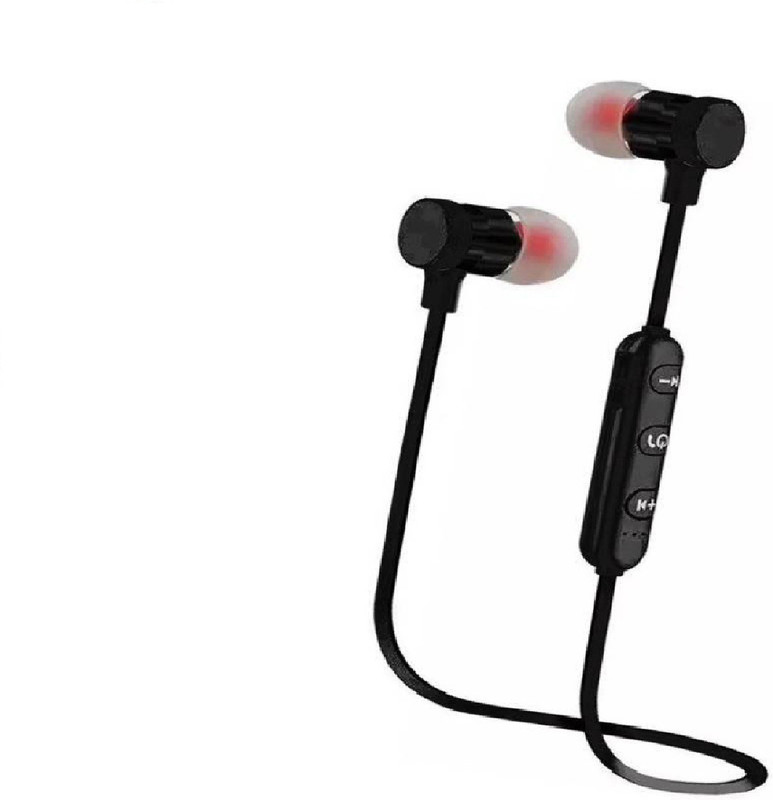 amanna SP00B Bluetooth Headset with Mic(Black, In the Ear)