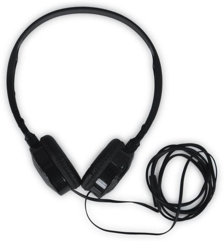 amanna X-H200 Wired Headset with Mic(Black, Red, On the Ear)