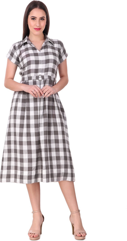 blackwell Festive & Party Self Design Women Kurti(Multicolor)