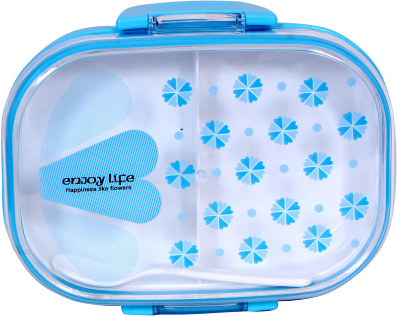 akr Stylish BPA Free Leak Proof Stainless Steel Single Compartment Pink 1 Containers Lunch Box(500 ml)