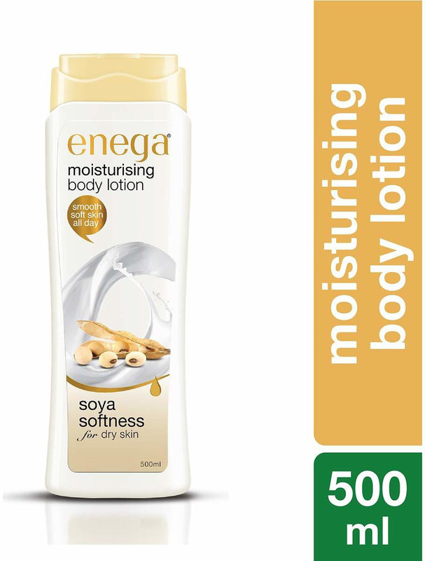 enega Soya Softness Body Lotion 500 ML For Normal Skin(500)