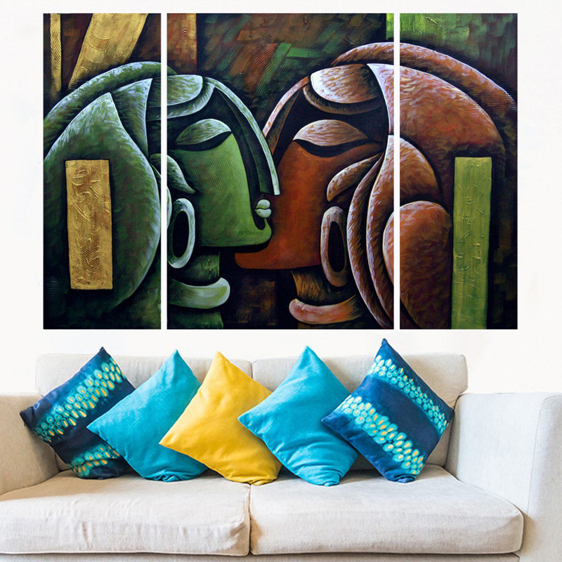 pari arts Multiple frame,beautiful Radha Krishan wall painting for living room,bedroom,hotels,drawing room wooden framed digital painting(36inchx24inch Digital Reprint 24 inch x 36 inch Painting
