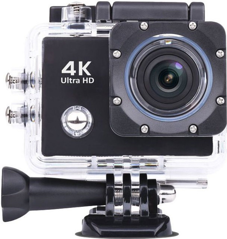 philophobia 4K Wifi Sport Video 4K WiFi Action Camera Sports and Action Camera(Black, 16 MP)