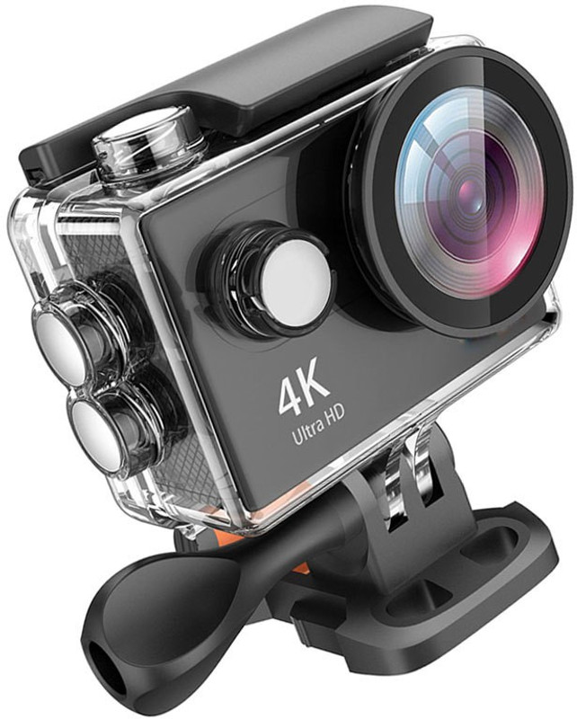 philophobia 4K Wifi 4K Action Camera Sports and Action Camera(Black, 16 MP)