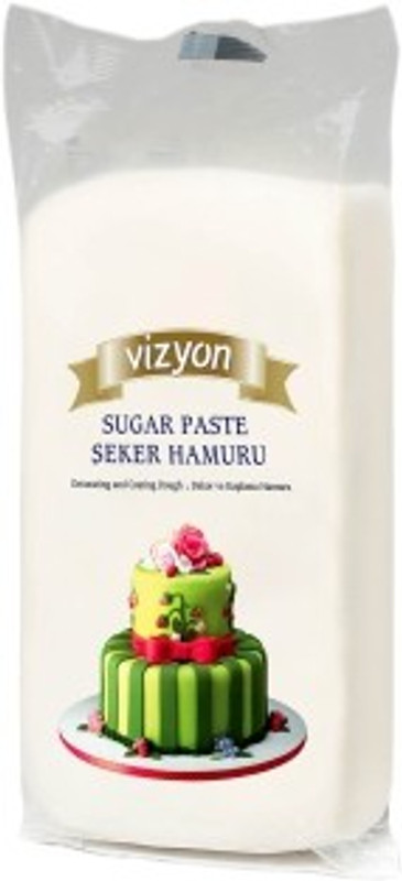 Buy vizyon Fondant White Sugar Paste 250 g Sweet Online at
