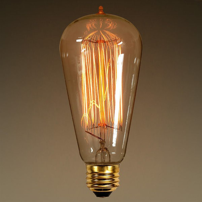 KINIS 4 W Basic Decorative E27 Incandescent Bulb(Yellow, Pack of 3)