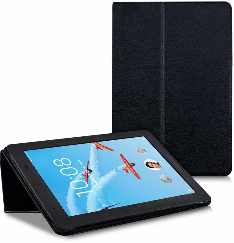 TGK Flip Cover for Lenovo Tab Inch Tablet (TB-8504F TB-8504X) 2017  Release Slim Folding Stand Cover Case(Black, Cases with Holder)