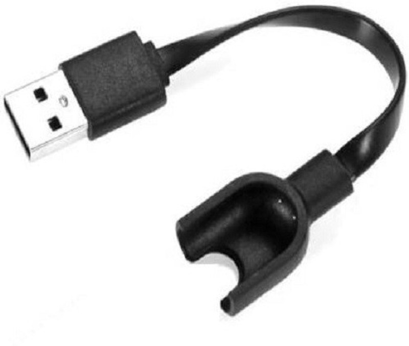 mrpseller USB Charger Cable 0.09 m Fiber Optical Cable(Compatible with M3 fitness band, Black, One Cable)