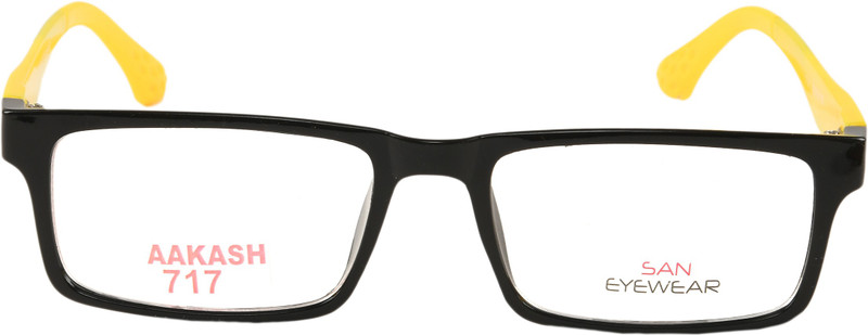 SAN EYEWEAR Full Rim Square Frame(50 mm)