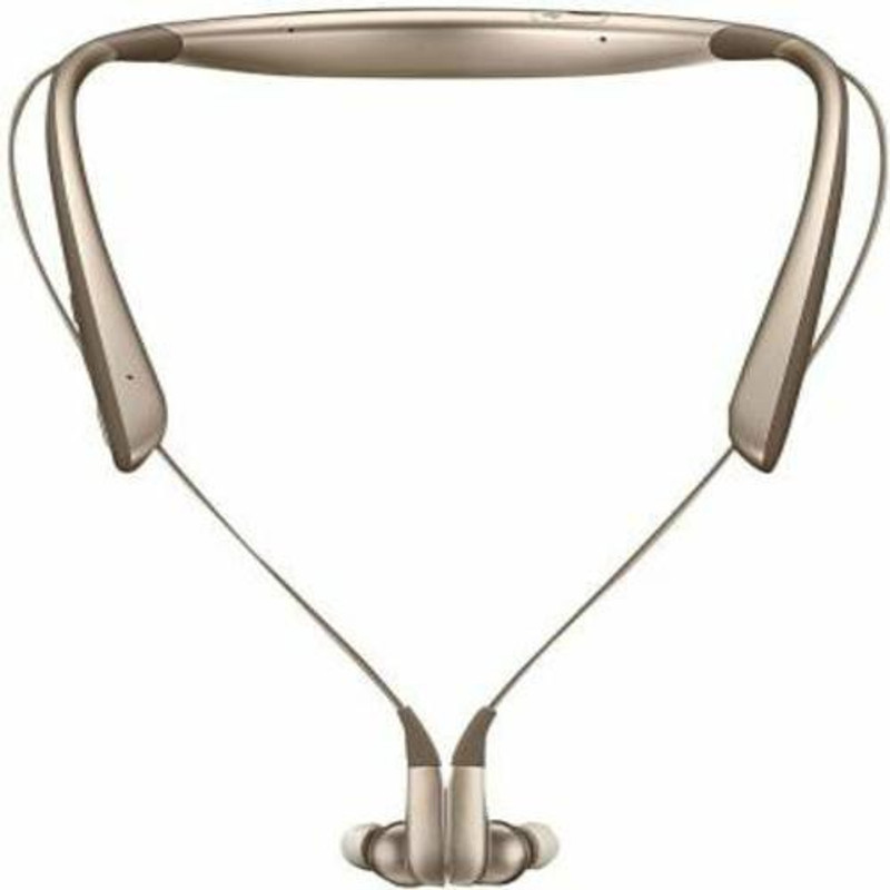 vnexx Flexible urethane joints and lightweight design Bluetooth Headset with Mic(Gold, In the Ear)