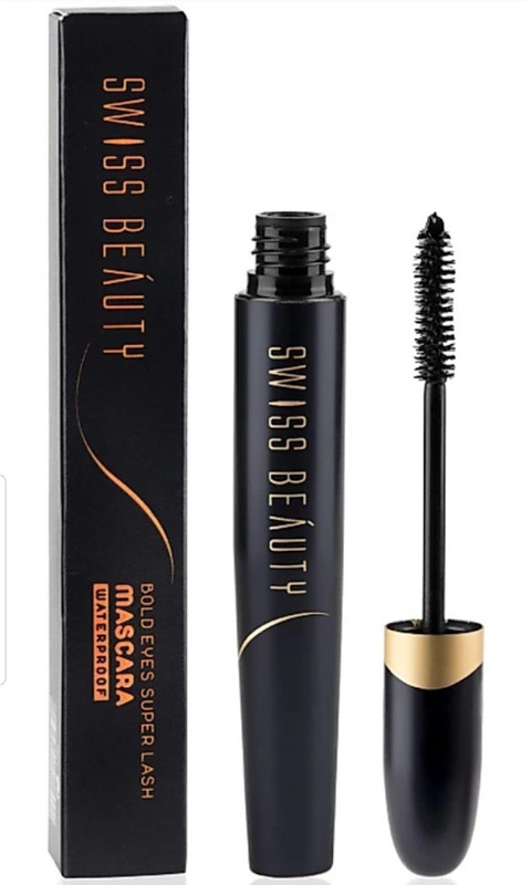SWISS BEAUTY Super Lash Mascara Lift Curl Water Resistant Intense Payoff Longlasting 7.5 ml(Black)