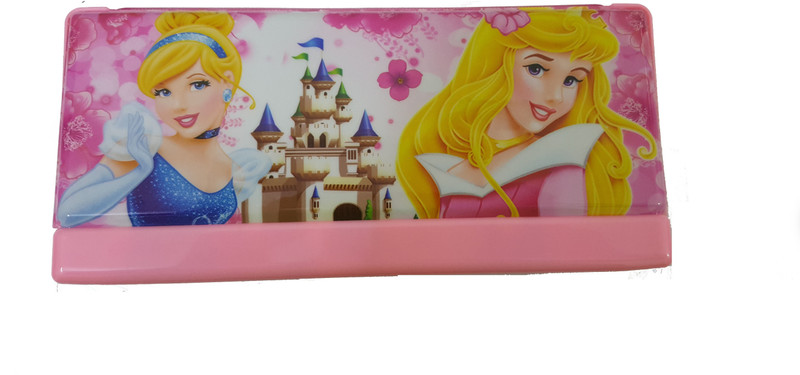 katty mao 55210 Fun Art Plastic Pencil Box(Set of 1, Pink)