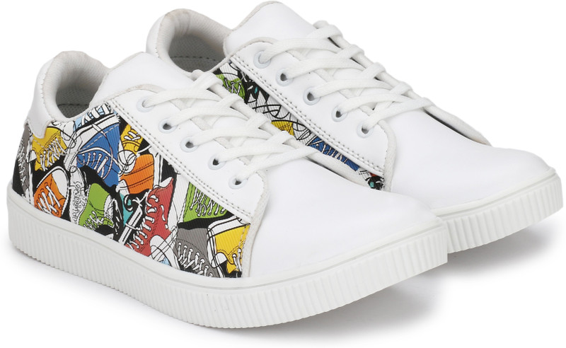 s37 LATEST DESIGN Sneakers For Men(Multicolor, White)