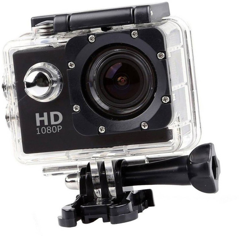Maupin action camera 1080p Sports Action DV Camera Waterproof Recording Sports and Action Camera(Black, 12 MP)