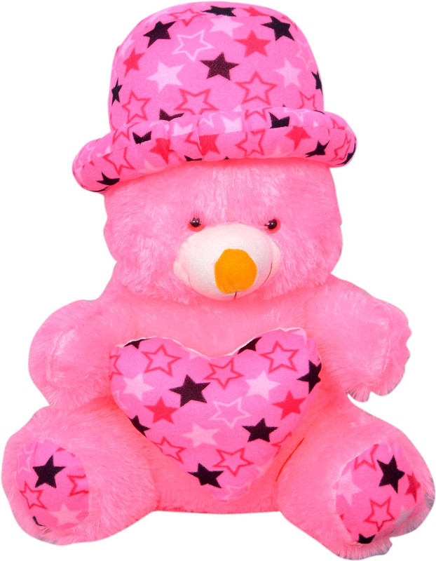 Big teddy hot sale bear with cap