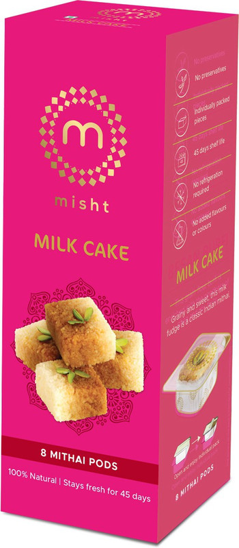 misht Milk Cake 8 Pods (new) Box(8 x 26.25 g)