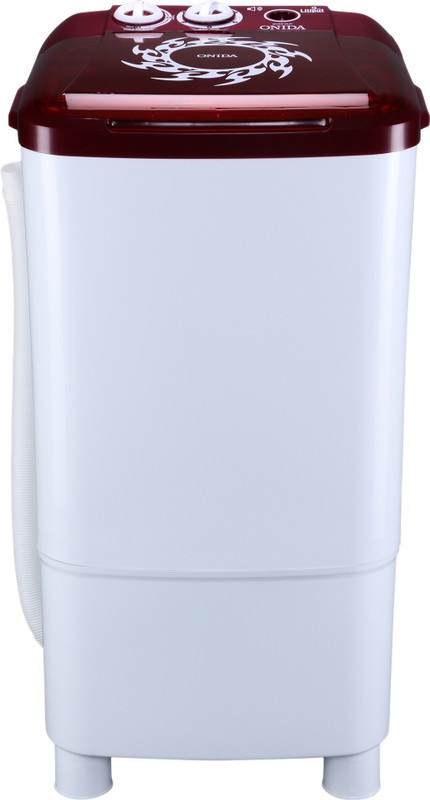 Onida 9 kg Washer only White, Maroon(LILIPUT/W90W)