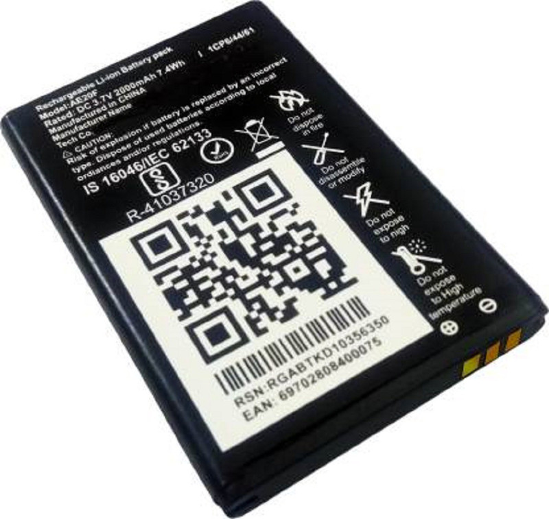 owings Jio Keypad 2000 mAh  by MOBI CHARGE  Battery