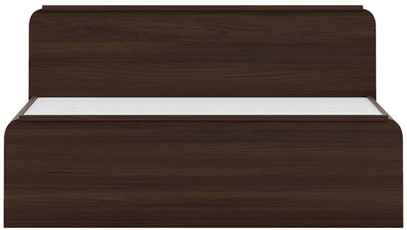 myrah Solid Wood Queen NA Bed(Finish Color -  brown)