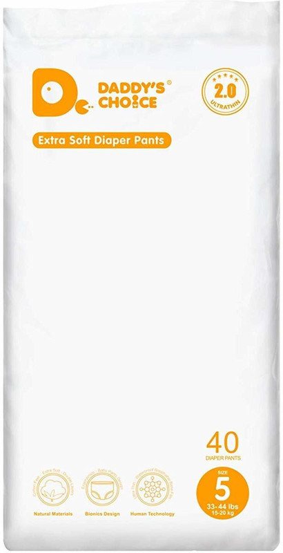 daddy choice Open Style Diapers Extra-Large(XXL) - XXL(40 Pieces)