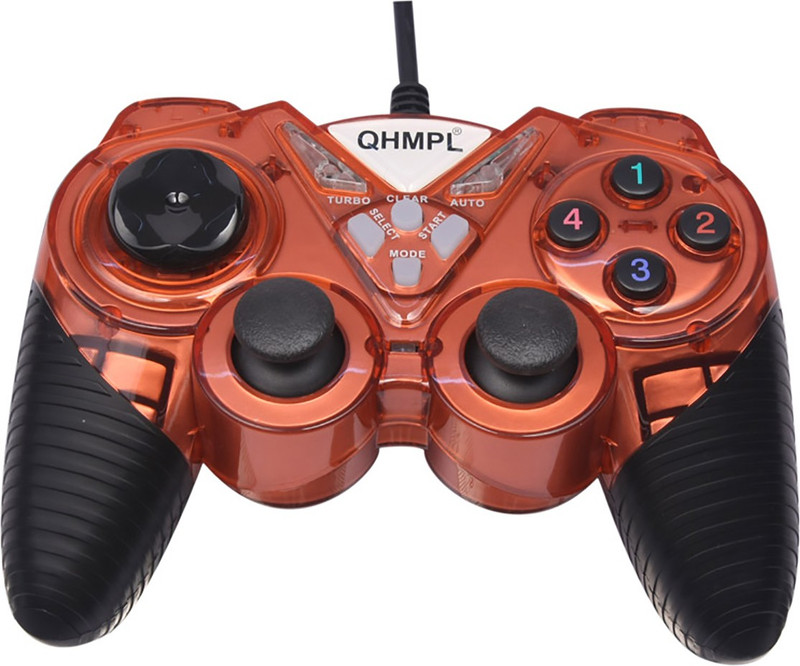 Quantum -2V USB GAMEPAD Double Vibration USB Gamepad Gamepad(Red, For PC) Quantum -2V USB GAMEPAD Double Vibration USB Gamepad Gamepad(Red, For PC)
