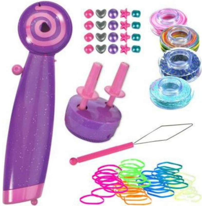 ANGLE SHOP Glam Twirl Easy and Automatic Hair Hair Accessory Set(Multicolor)