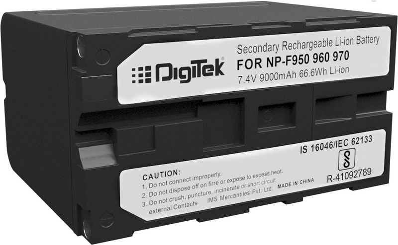 Digitek Sony NP-F960/970 Rechargeable Li-ion Battery