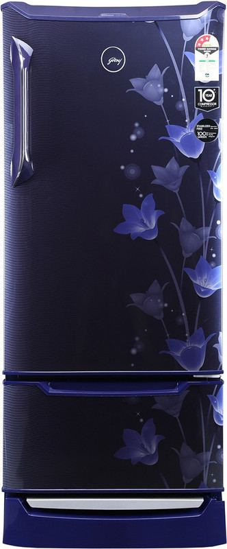 Godrej 225 L Direct Cool Single Door 3 Star Refrigerator(Magic Blue, RD EDUO 240 TDF 3.2 MGC BLU)