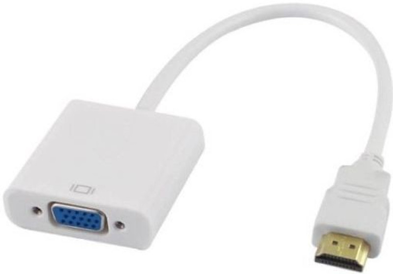 SYARA TV-out Cable DYO_540D HDMI to VGA Cable(Multicolor, For Computer)