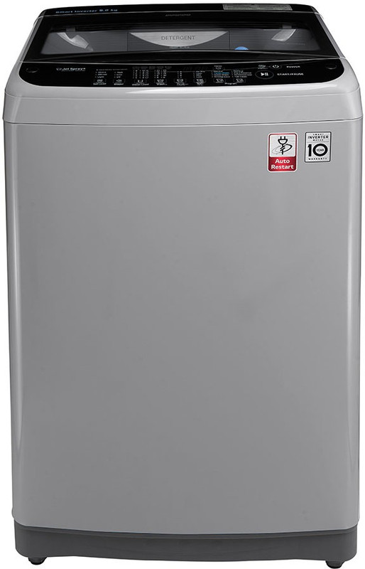 LG 9 kg Fully Automatic Top Load Grey(T1077NEDLG)