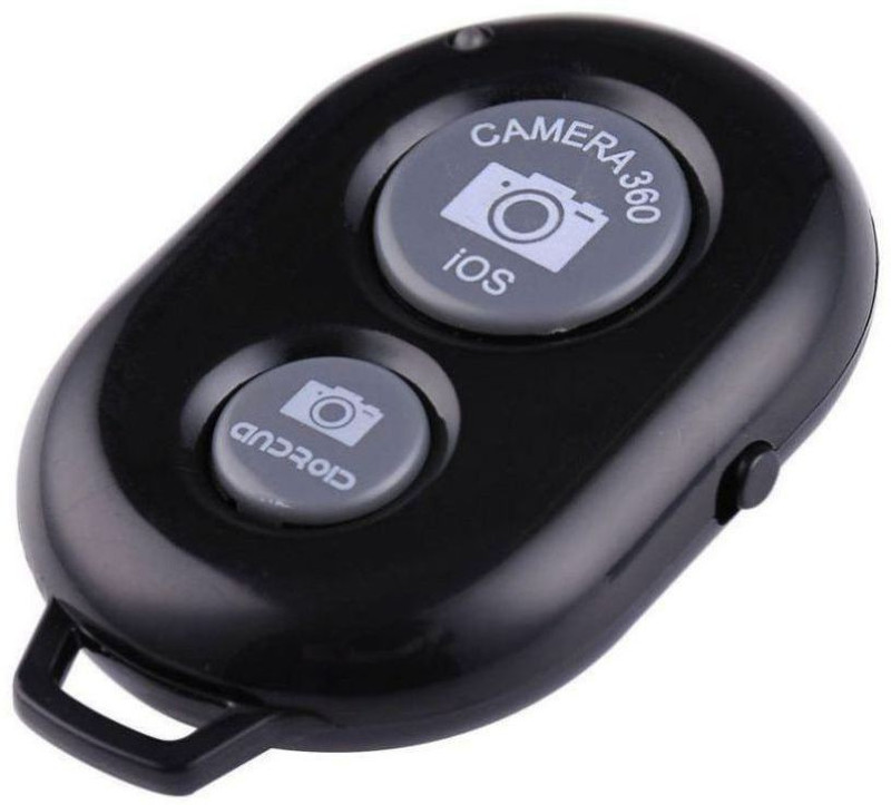 V P Enterprises Selfie Stick Wireless Bluetooth Remote Camera Remote Control(Black)