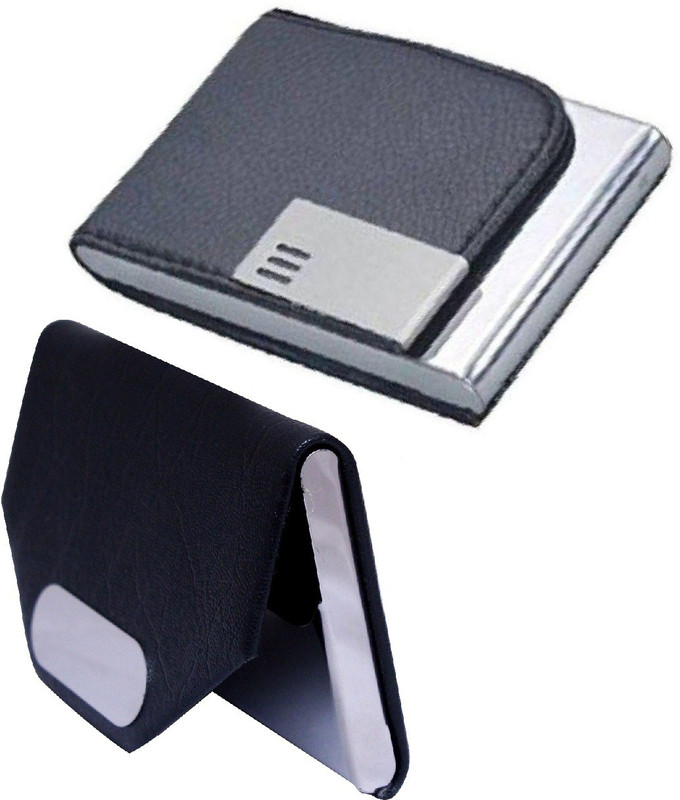 yorick magnetic card holder 15 Card Holder(Set of 2, Black)