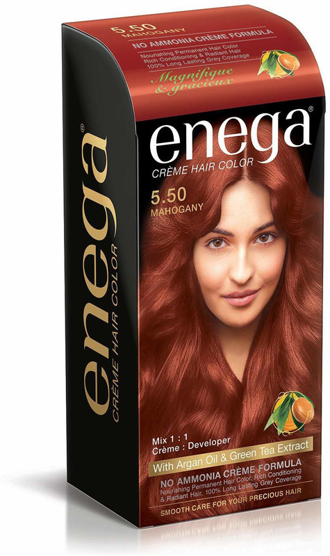 Enega Mahogany Hair Color 60 Ml Hair Col Buy Online In Uruguay At Desertcart