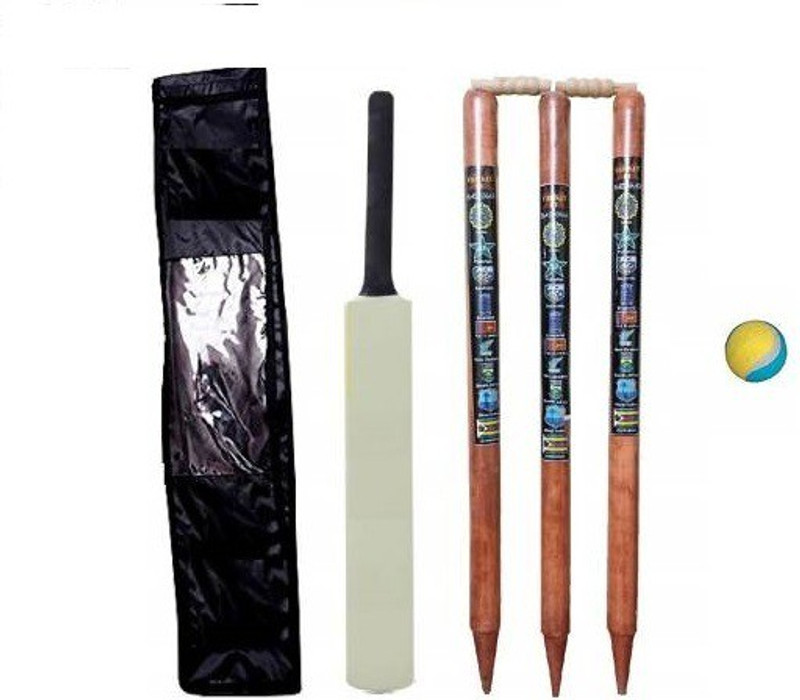 swastik Small Boys Cricket Set, Wooden Cricket Kit with Carry Bag, Cricket Kit Full Set Cricket Kit
