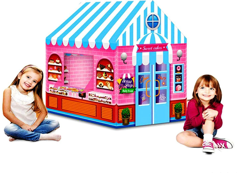 kashti toys and games Weight , Water & Fire Proof Candy House Tent for Kids (Multicolor)(Multicolor)