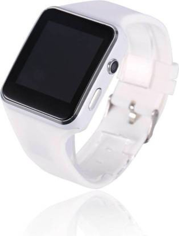 onshopie 4G_A1 Watch Camera and Sim & SD Card Smartwatch(White Strap Free Size)