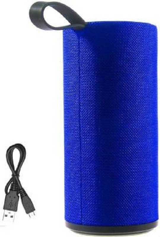 hoatzin tg113 splashproof 5w high bass bluetooth speaker 5 W Bluetooth  Speaker(Blue, Stereo Channel)