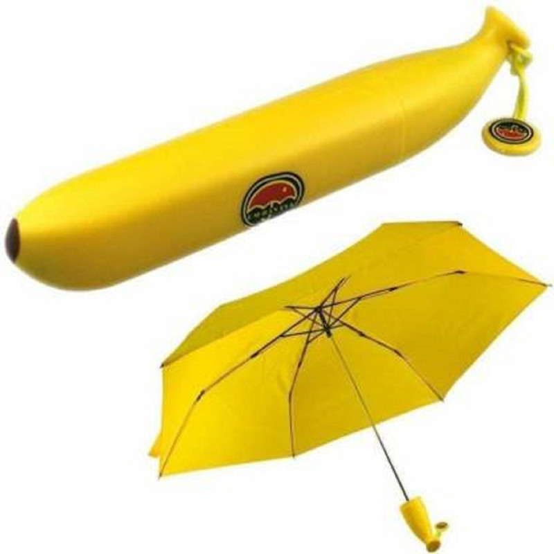 kreeza fashion banana shape umbrella yellow Umbrella (Yellow) Umbrella(Yellow)