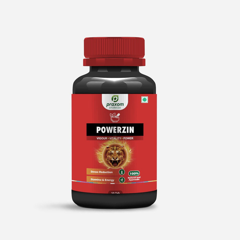 praxom Powerzin (10 Tablets) for Men's Vitality(10 Tablets)