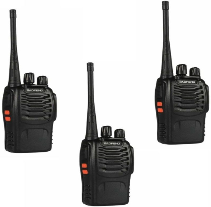 AHAXA Handheld Amateur Radio Two Way Radio Long Range (Pack Of 3) BF-888S (Pack Of 3) Walkie Talkie(Black) AHAXA Handheld Amateur Radio Two Way Radio Long Range (Pack Of 3) BF-888S (Pack Of 3) Walkie Talkie(Black)