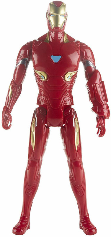 parthishy traders Super Hero Legends iron man - 12 Inch Action Figure Toy with Sound and Batteries(Red)