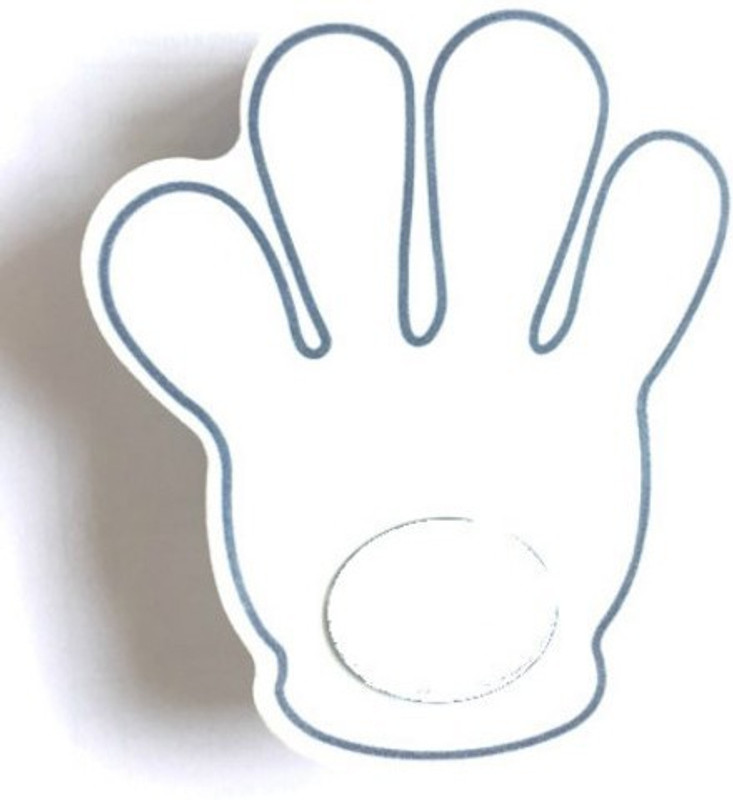 safetywarehouse finger pinch guard/ door stopper Hand Shaped, Child Safety & Baby Proofing(White)