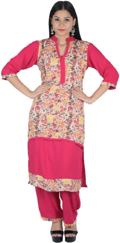 vermaziya Women Ethnic Jacket, Kurta and Palazzo/Trouser Set