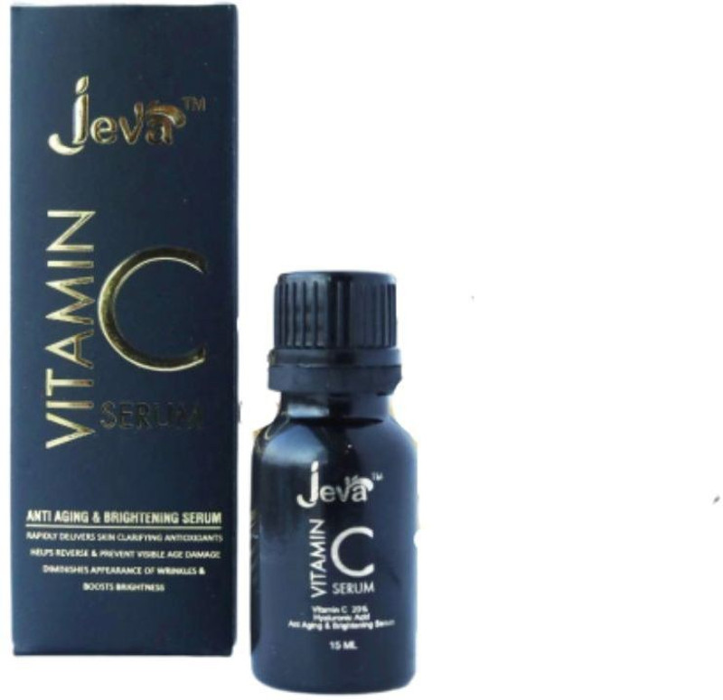 jeva Vitamin C and Hyaluronic Acid Facial Serum(15 ml)