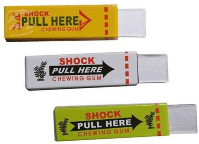shivsoft Shock Prank Gum (Pack of 3pcs) Gag Toy Gag Toy Shock Prank Gum (Pack of 3pcs) Gag Toy Gag Toy Gag Toy