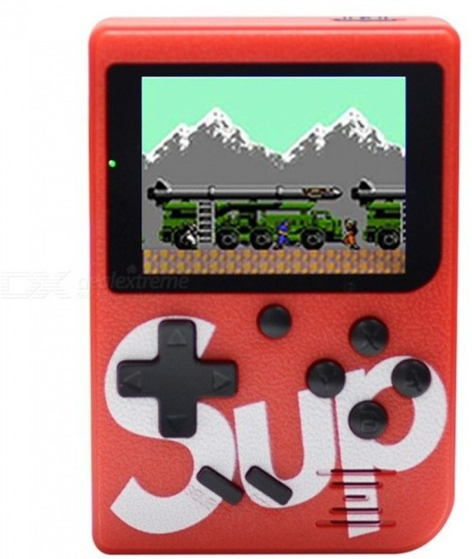 nory Port Video Handheld Game Console Classic Mini Game Machine 320 GB with FIFA 14(Red)
