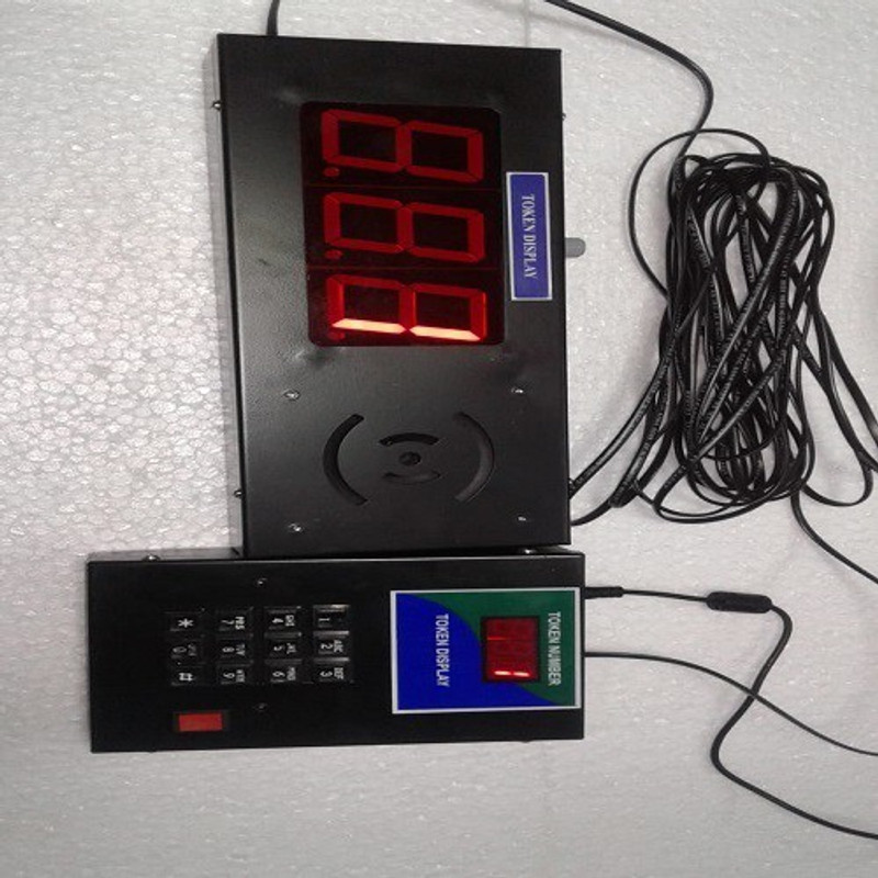 SECURITY STORE Token Calling Display System for Banks, Hospitals, Hotels, Clinics ss67372 Indoor PA System(120 W)