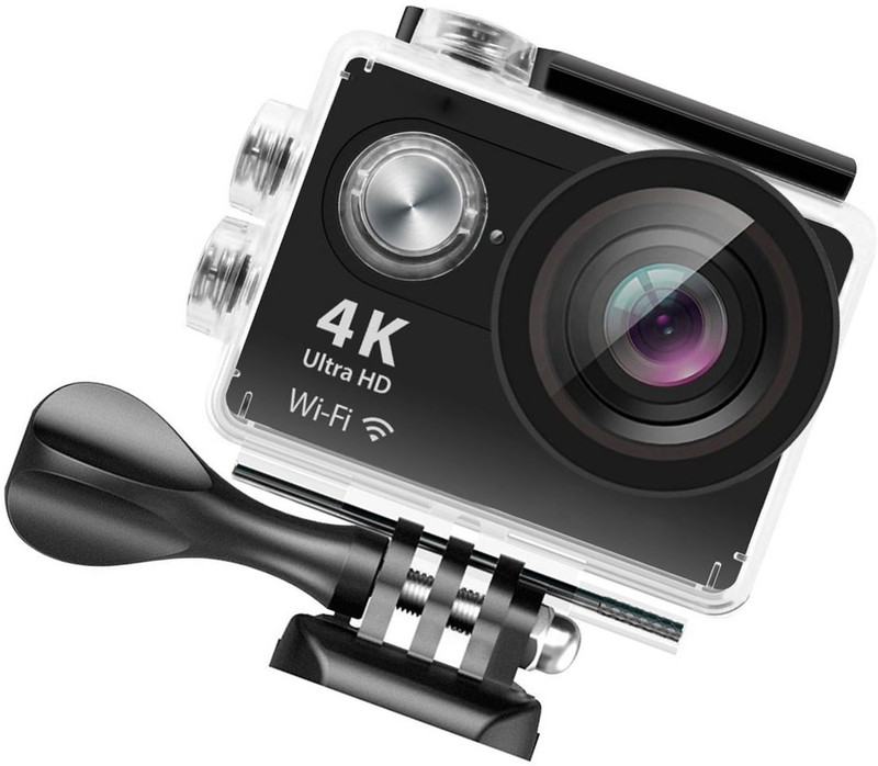 philophobia 4K Wifi 4K Action Wi-Fi Camera 16MP HD 1080P Go Pro Camera Waterproof up to 30m Ultra Wide-Angle with Accessories Sports and Action Camera(Black, 16 MP)