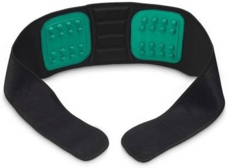 prayosha back support belt Stop Lower Back, Spine, Neck, Pain Back & Abdomen Support(Green, Black)