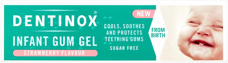 Buy Dentinox Infant Gum Gel Strawberry Flavour Toothpaste 10 g